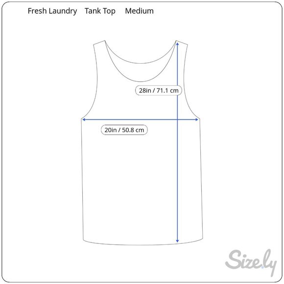 California Republic Fresh Laundry Tank Top Medium 60% Polyester 40% Cotton Black - Picture 2 of 6